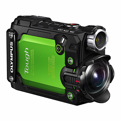 Fotoaparat Olympus TG-Tracker zeleni