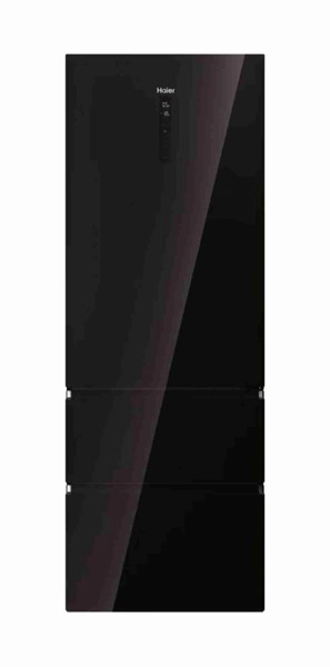 Haier bt HAIER HTW7720DNGB Kombinirani hladnjak, 200×70, crno staklo