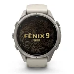 PAMETNI SAT GARMIN FENIX 9 PRO INREACH 43 MM AMOLED TITANIUM FOG GRAY/DARK SANDSTONE