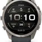 PAMETNI SAT GARMIN FENIX 9 PRO 51 MM AMOLED TITANIUM GRAPHITE/BLACK