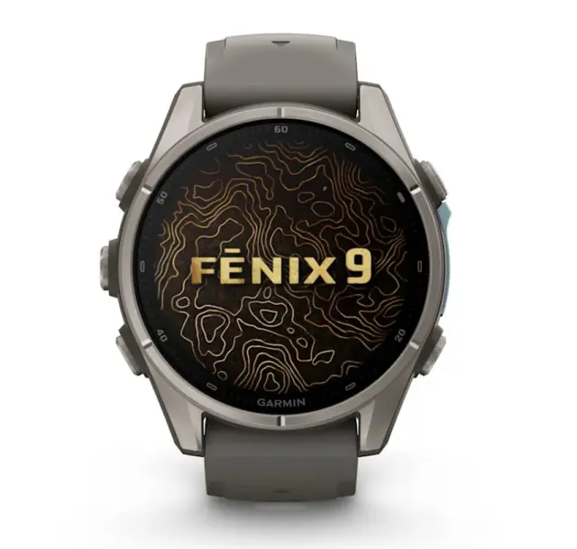 PAMETNI SAT GARMIN FENIX 9 43 MM AMOLED TITANIUM PEBBLE GRAY