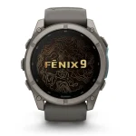 PAMETNI SAT GARMIN FENIX 9 51 MM AMOLED TITANIUM PEBBLE GRAY