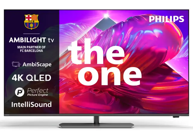 PHILIPS 65PQS9011 2026, 165,1 CM (65″), QLED, UHD 4K 120 HZ, SMART TV, TITAN OS, AMBILIGHT