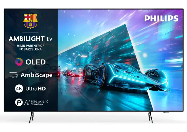 PHILIPS 55OLED761 2026, 139,7 CM (55″), OLED, UHD 4K 120 HZ, SMART TV, TITAN OS, AMBILIGHT
