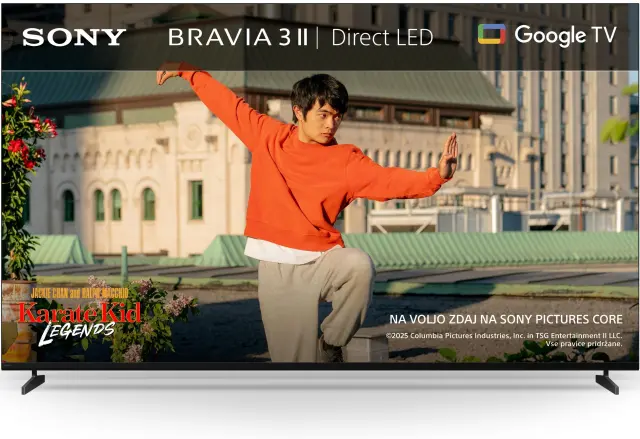 SONY K85XR35M2PB 2026, 215 CM (85″), BRAVIA 3 II, 4K GOOGLE TV